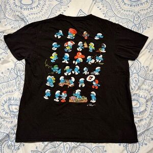 Smurf shirt large